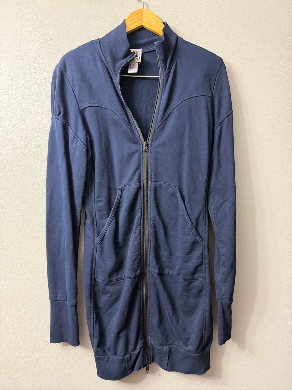 Prairie Underground Cloak Jacket Blue Organic Cotton